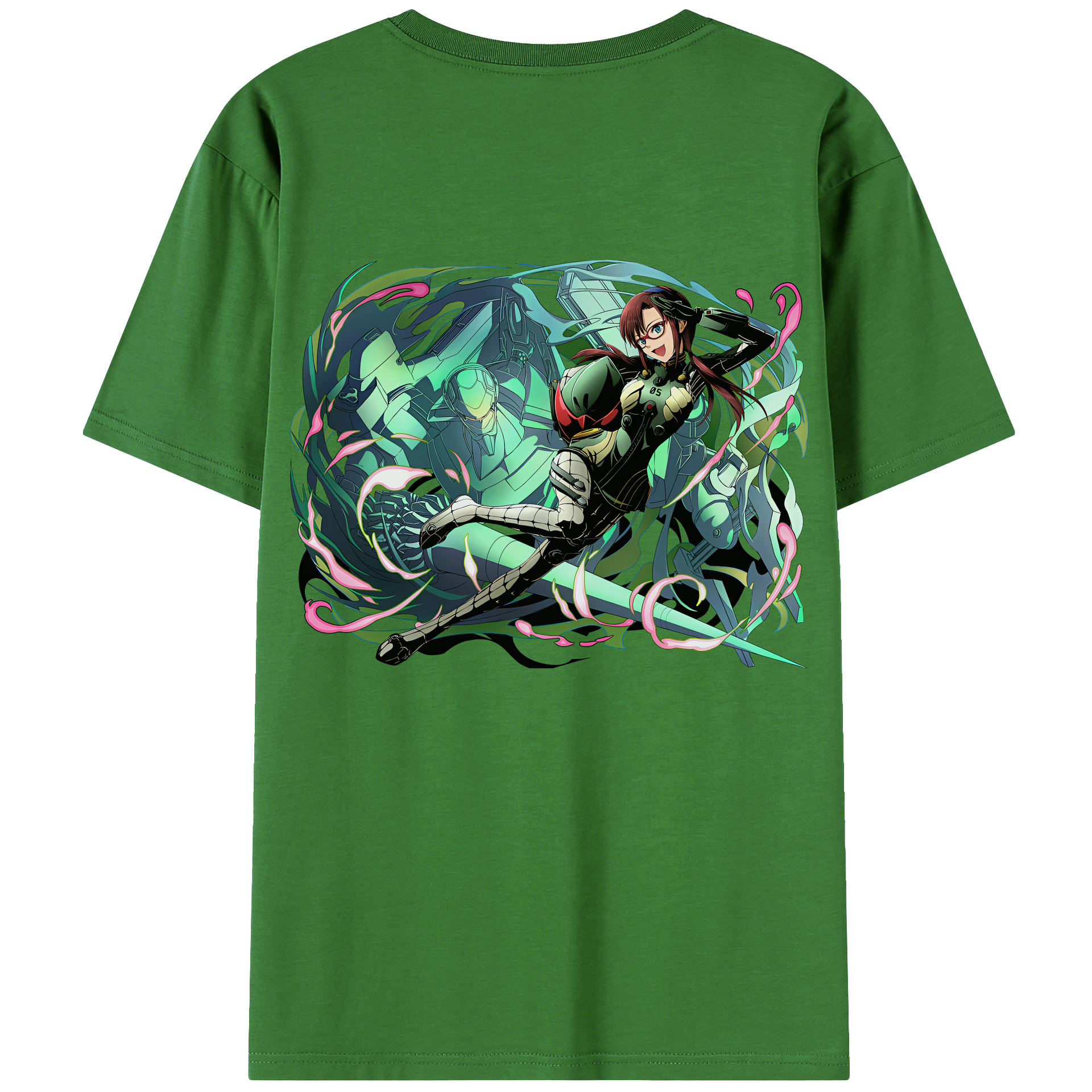 （画像用） EVA 新世紀エヴァンゲリオン レディース半袖Tシャツ(バックプリント)
